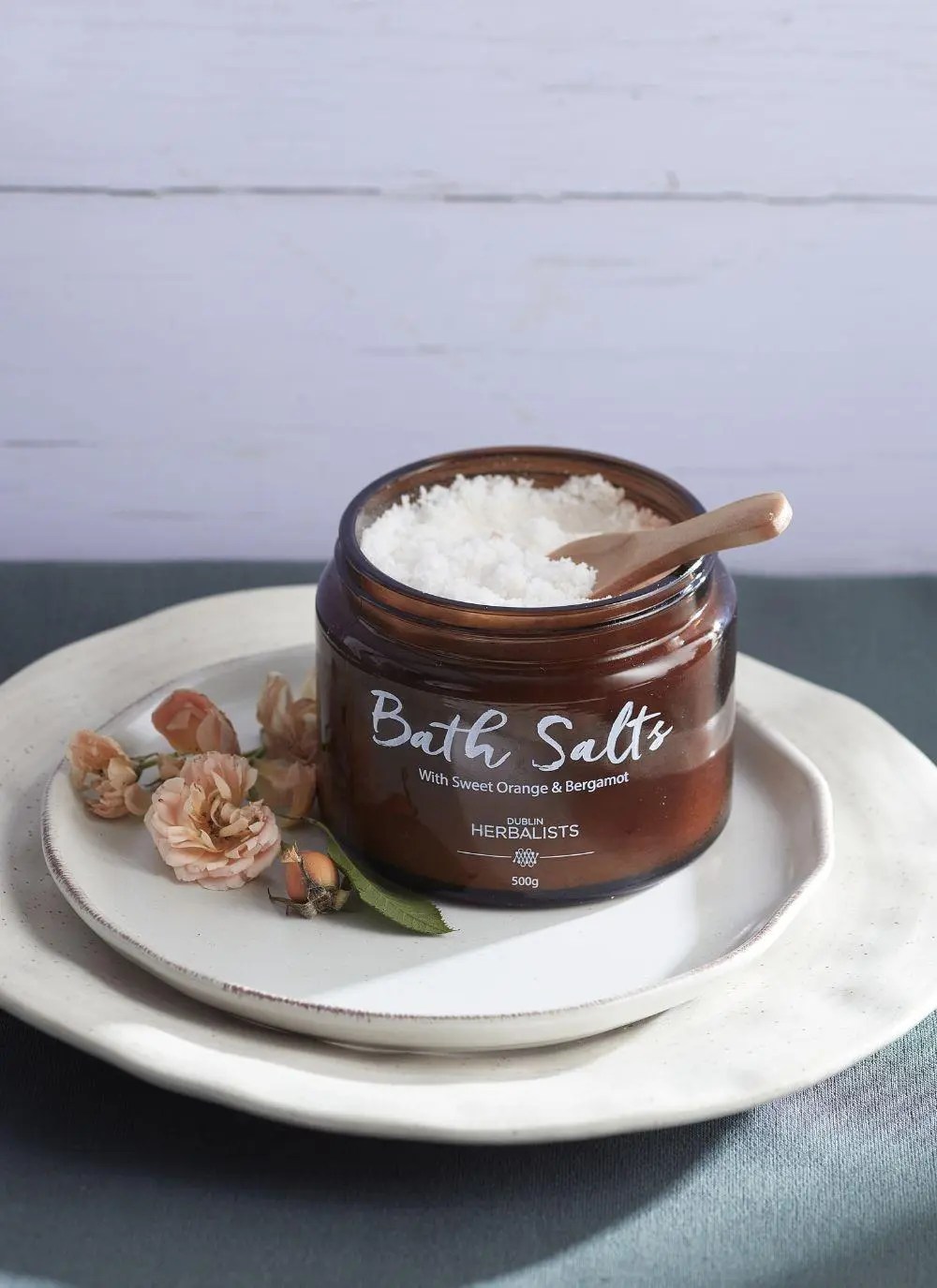 Dublin Herbalists Bath Salts With Sweet Orange & Bergamot Blarney